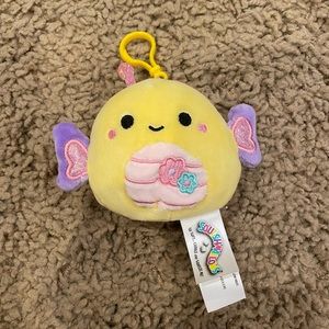 Squishmallow Custom Butterfly Clip On